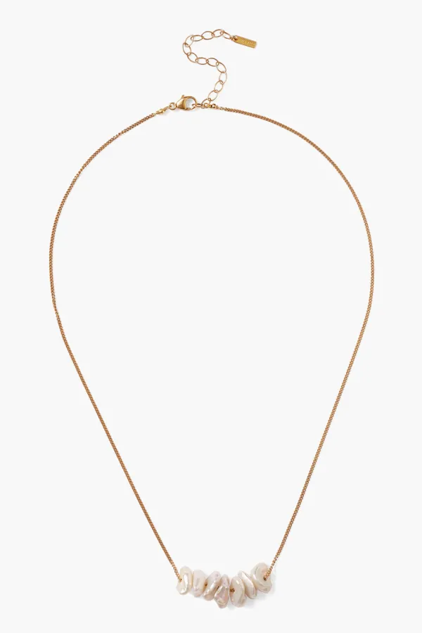 Chan Luu Necklaces^Anini Pearl Necklace Gold