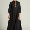 Chan Luu Dresses^Anokhi Keyhole Dress Caviar
