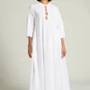 Chan Luu Dresses^Anokhi Keyhole Dress White