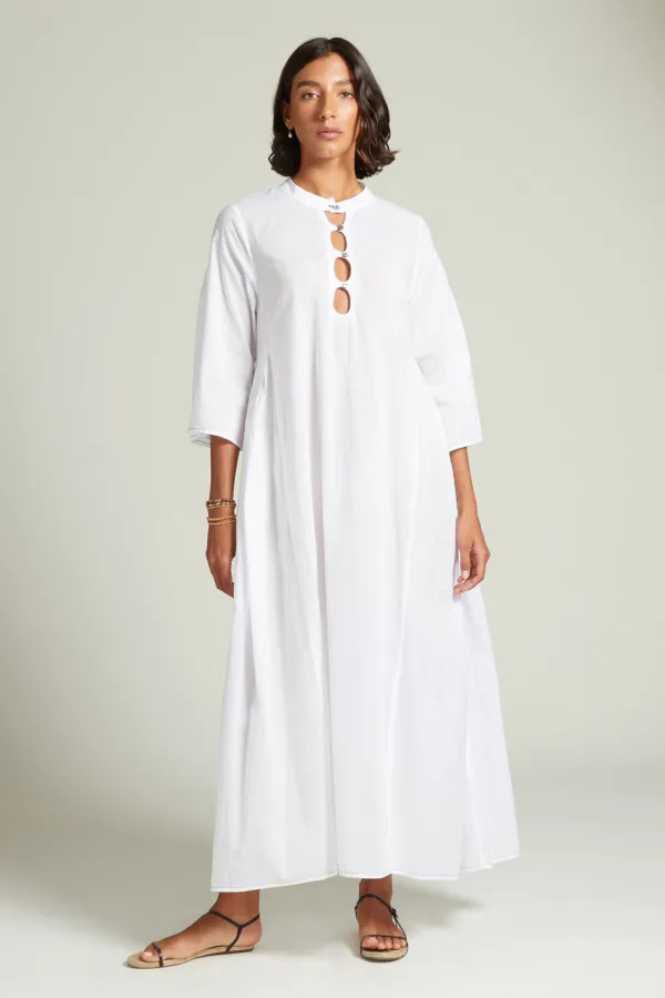 Chan Luu Dresses^Anokhi Keyhole Dress White