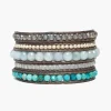 Chan Luu Bracelets^Aquamarine Mix Horizon Wrap Bracelet