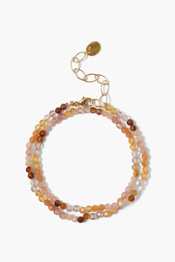 Chan Luu Bracelets^Aurora Wrap Bracelet Pink Mix