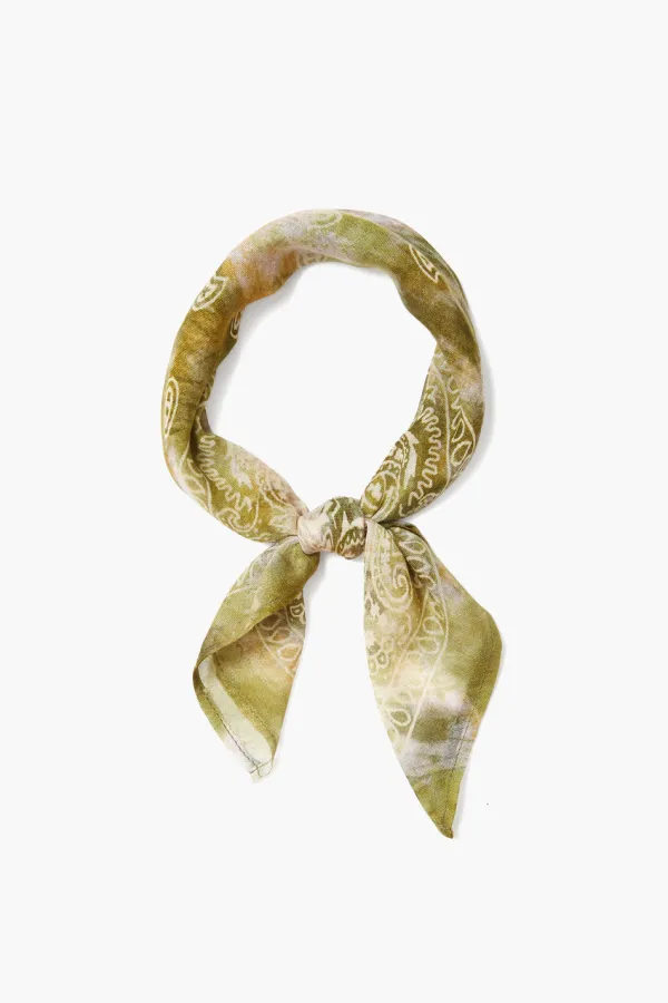 Chan Luu Bandanas^Avocado Tie-Dye Bandana