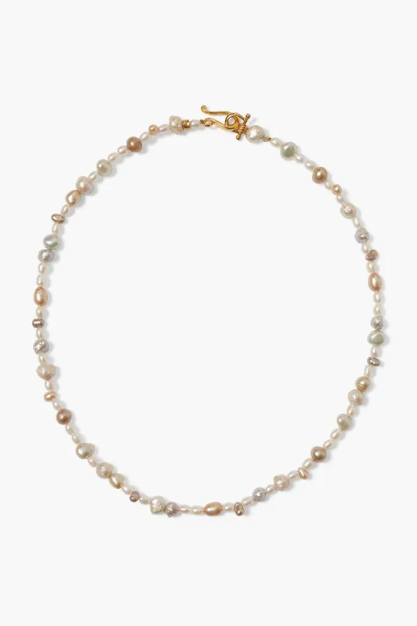 Chan Luu Necklaces^Bali Necklace Champagne Mix