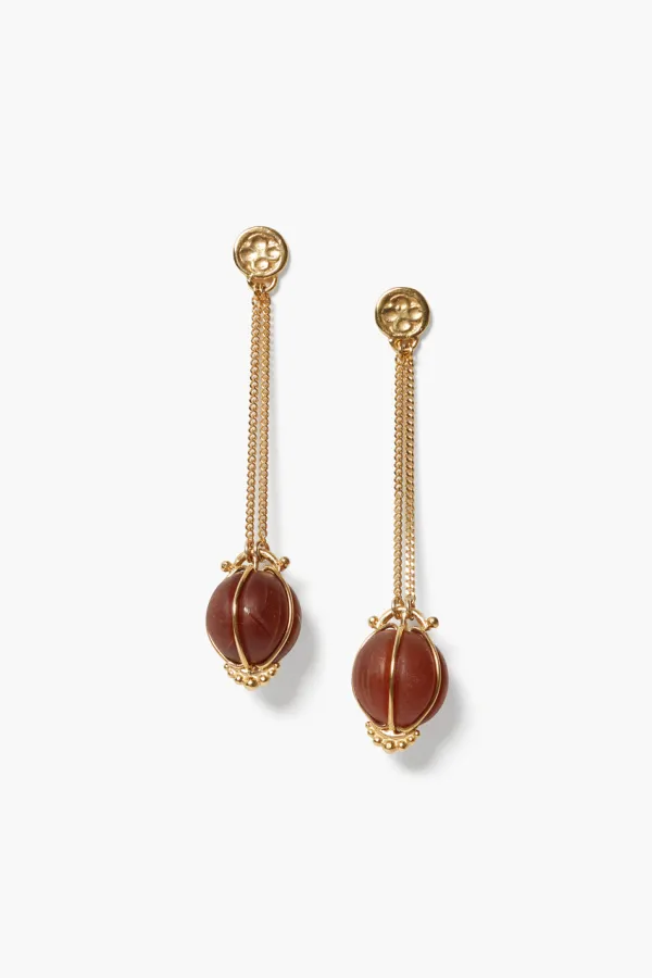 Chan Luu Earrings^Balloon Drop Earrings Red Mix