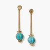 Chan Luu Earrings^Balloon Drop Earrings Turquoise