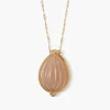 Chan Luu Necklaces^Balloon Pendant Necklace Peach Aventurine