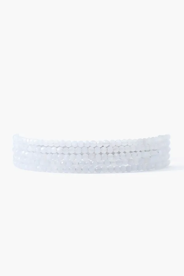 Chan Luu Bracelets^Blue Lace Agate Naked Wrap Bracelet