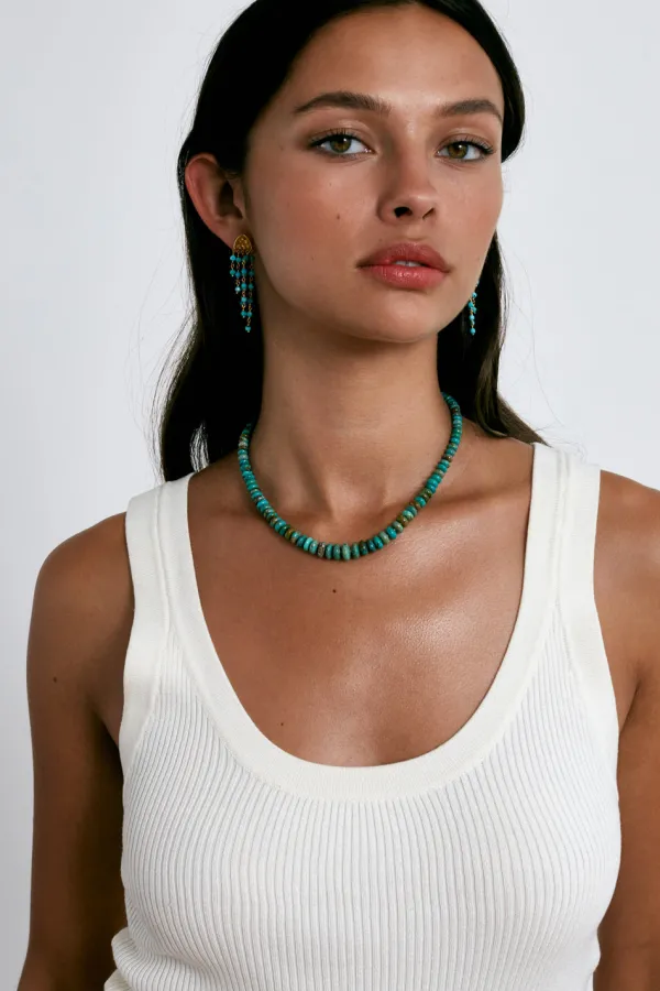 Chan Luu Earrings^Bolide Earrings Turquoise
