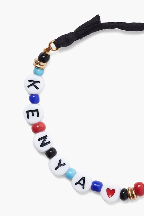 Chan Luu Bracelets^ X Ethical Fashion Initiative 'Kenya' Beaded Bracelet