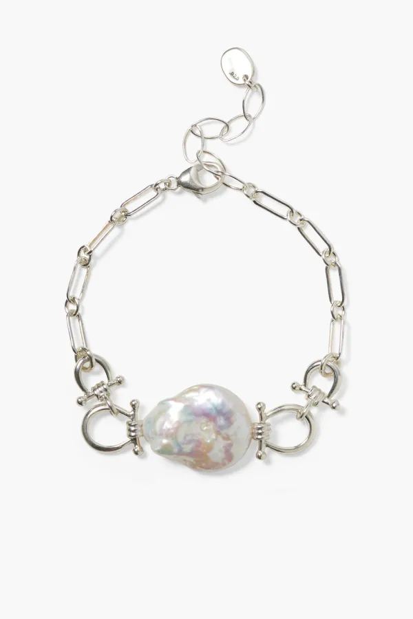 Chan Luu Bracelets^Cheval Bracelet Silver White Pearl