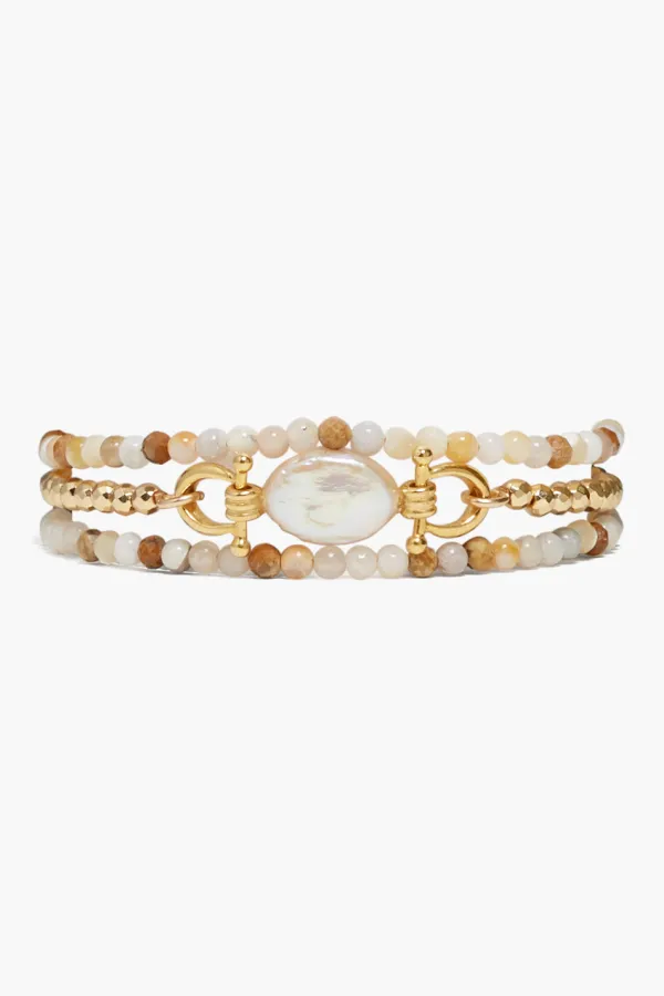 Chan Luu Bracelets^Cheval Naked Wrap Bracelet Natural Mix