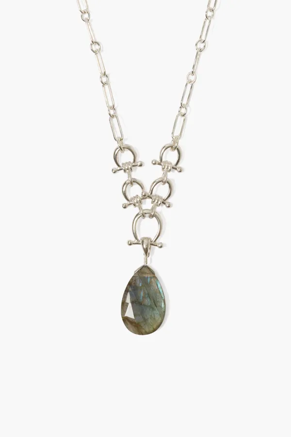 Chan Luu Necklaces^Cheval Necklace Silver Labradorite