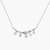 Chan Luu Necklaces^Crystal Crescent Necklace Silver