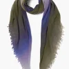 Chan Luu Scarves^Dazzling Blue Ombre Cashmere Scarf