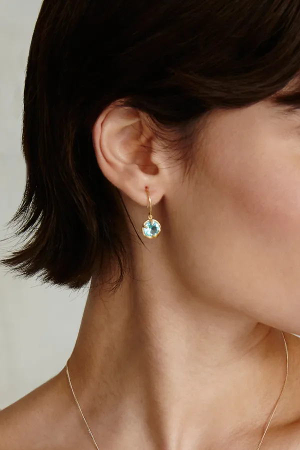Chan Luu Earrings^December Birthstone Earrings Turquoise Crystal