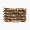 Chan Luu Bracelets^Denali Wrap Bracelet Botswana Agate