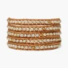 Chan Luu Bracelets^Denali Wrap Bracelet Champagne Pearl Mix