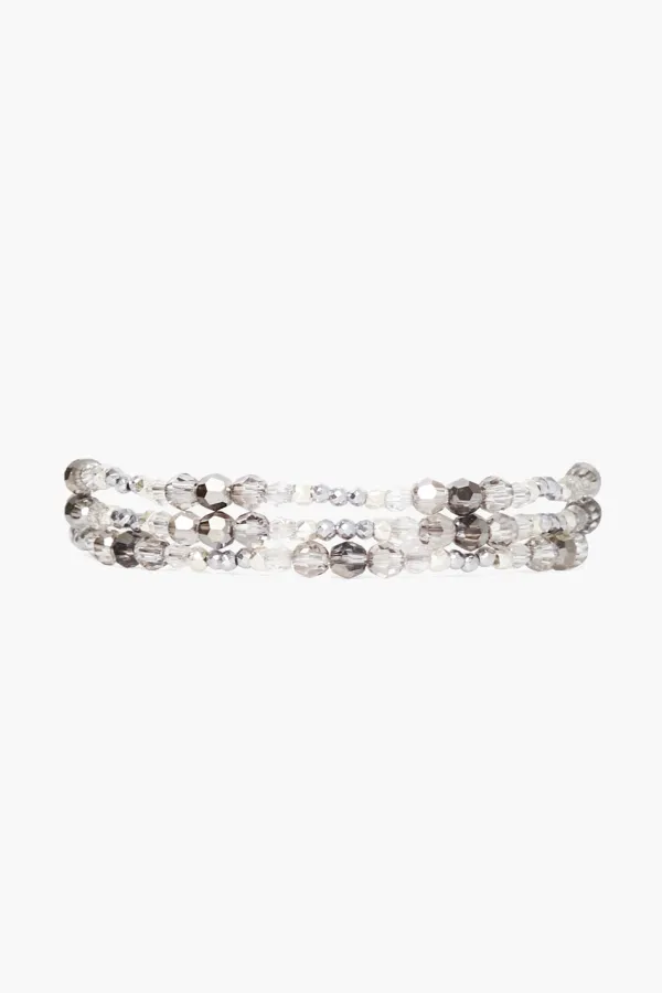 Chan Luu Bracelets^Dresden Naked Wrap Bracelet Silver Mix
