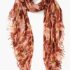 Chan Luu Scarves^Dusty Rose Floral Cashmere And Silk Scarf
