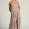 Chan Luu Dresses^Emma Pleated Paisley Sundress Eggshell