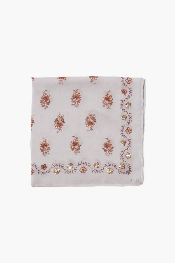 Chan Luu Bandanas^Floral Print Bandana Orchid Hush