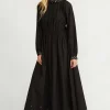 Chan Luu Dresses^Gemma Dress Caviar