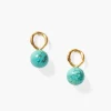 Chan Luu Earrings^Globe Stud Earrings Turquoise