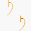 Chan Luu Earrings^Gold Bar And Hook Earrings