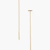 Chan Luu Earrings^Gold Bar Chain Thread Earrings