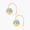 Chan Luu Earrings^Gold Dipped Aquamarine Earrings