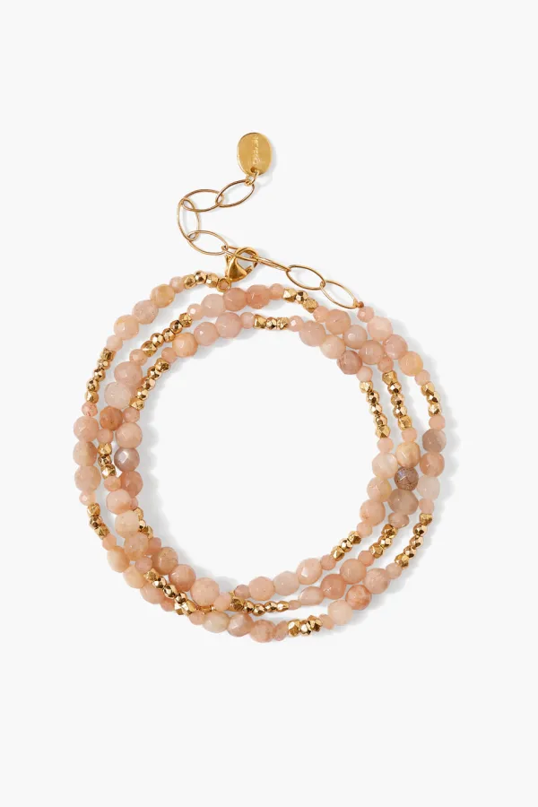 Chan Luu Bracelets^Granada Naked Wrap Bracelet Sunstone
