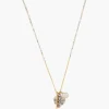 Chan Luu Necklaces^Grey Pearl And Heart Charm Necklace