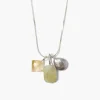 Chan Luu Necklaces^Grove Charm Necklace Silver Mix