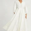 Chan Luu Dresses^Holly Dress Eggshell