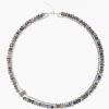 Chan Luu Necklaces^Iolite Mix And Silver Bead Pre-Layered Necklace