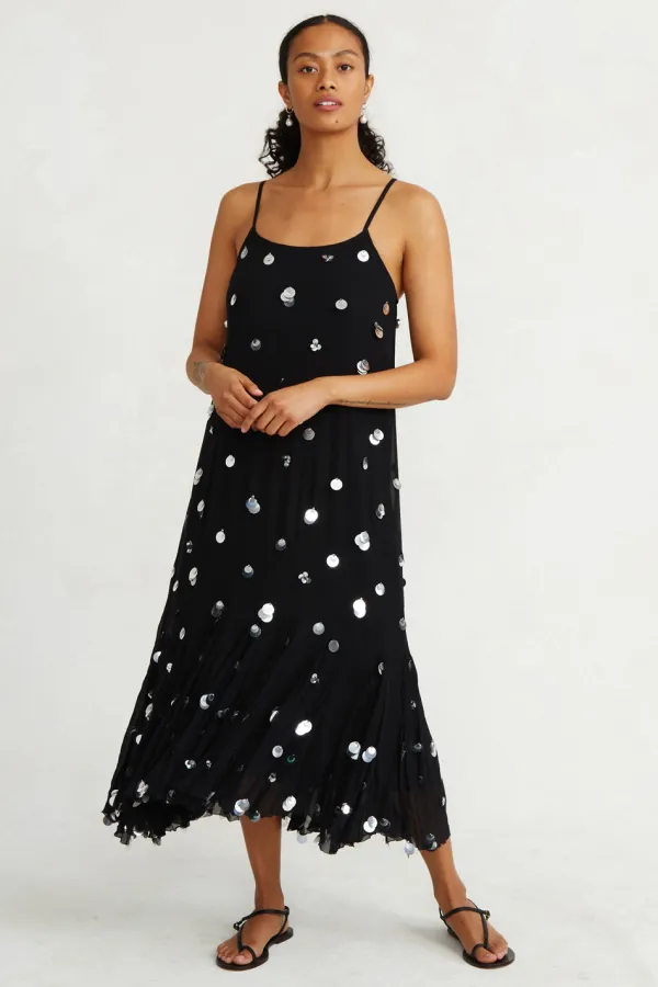 Chan Luu Dresses^Isabella Dress Caviar