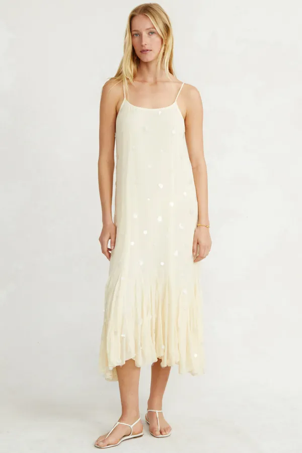 Chan Luu Dresses^Isabella Dress Cloud Cream