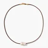 Chan Luu Necklaces^Isla Pearl Necklace Brown