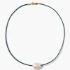 Chan Luu Necklaces^Isla Pearl Necklace Iris Blue
