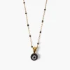 Chan Luu Necklaces^Izmir Evil Eye Necklace Black