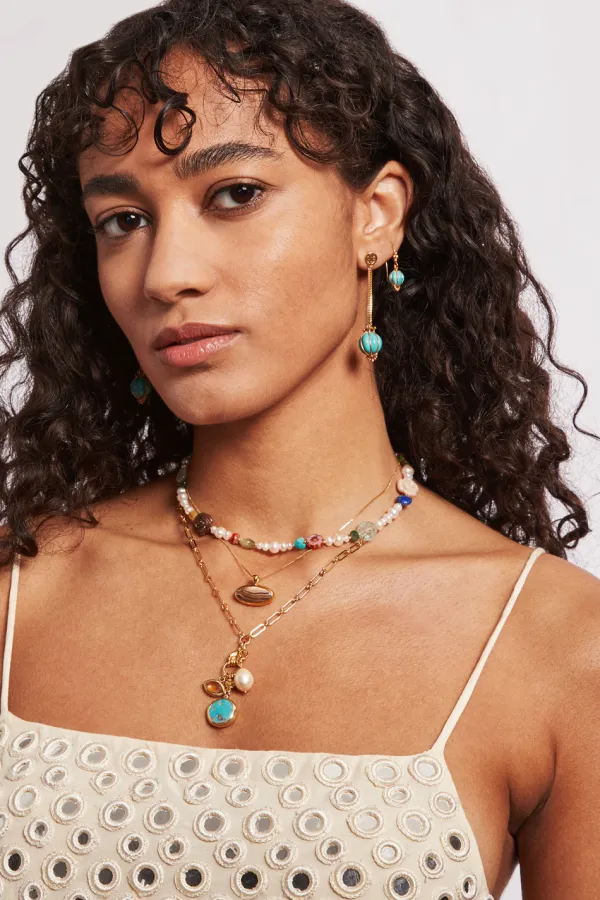 Chan Luu Necklaces^Jardin Necklace White Pearl Mix