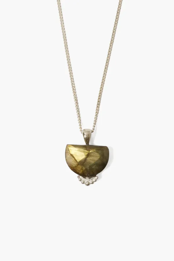 Chan Luu Necklaces^Jaya Pendant Necklace Silver Labradorite