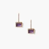 Chan Luu Earrings^14K Amethyst Tab Earrings