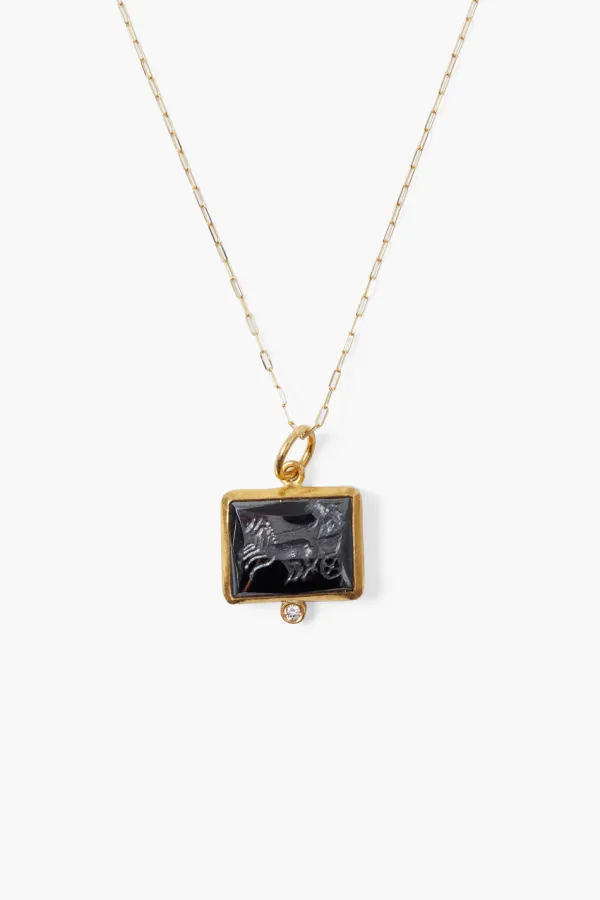 Chan Luu Necklaces^24K Chariot Necklace Hematite