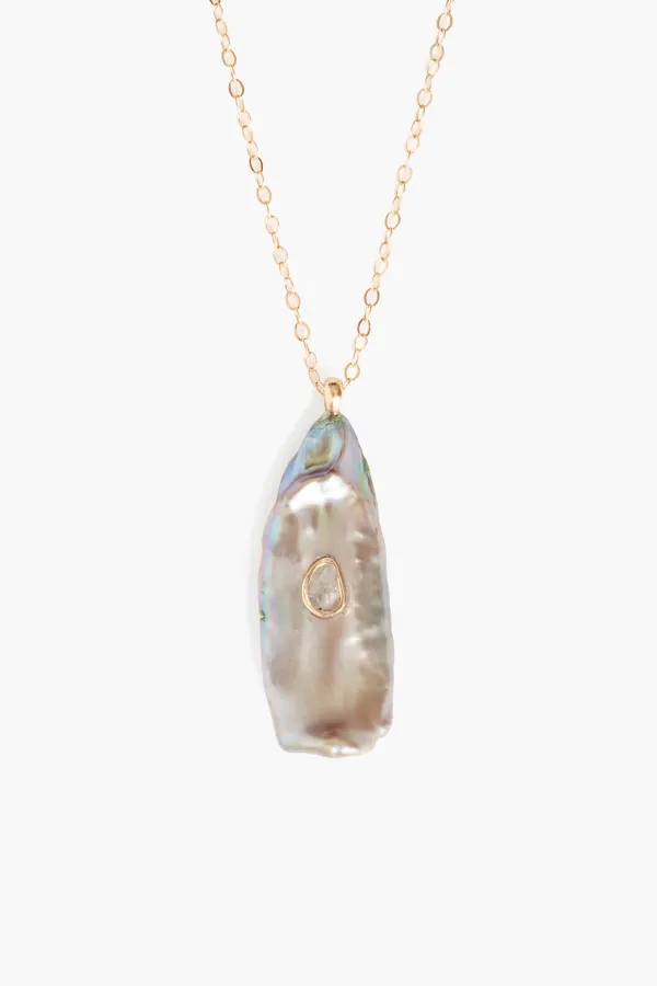 Chan Luu Necklaces^14K Green Biwa Pearl Oasis Necklace