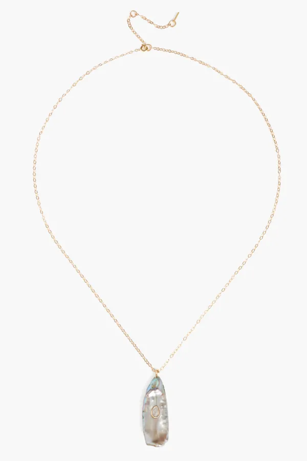 Chan Luu Necklaces^14K Green Biwa Pearl Oasis Necklace