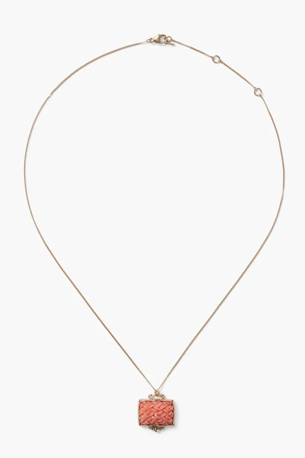 Chan Luu Necklaces^14K Mermaid'S Basket Necklace Coral