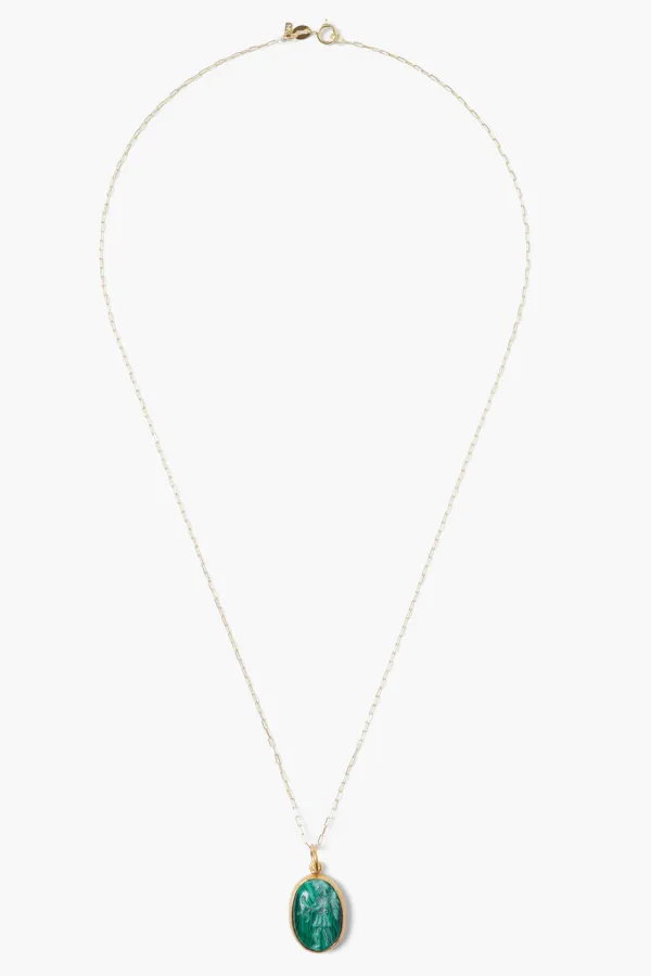 Chan Luu Necklaces^24K Nike Necklace Malachite