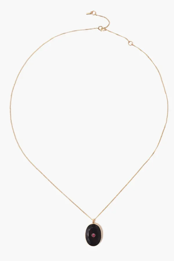 Chan Luu Necklaces^14K Onyx Seed Necklace